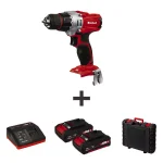 Einhell PXC 18V Cordless 2-Speed Drill Driver Kit with 2 x 1.5 Ah Batteries and Fast Charger thumbnail 1