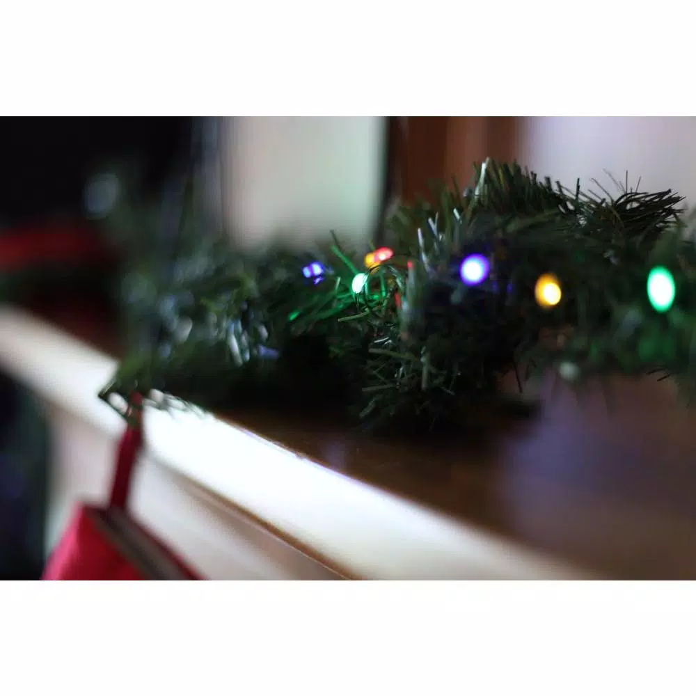 Starlite Creations 9 ft. 36-Light Battery Operated LED Multi-Color Ultra Slim Wire String Lights (Bundle of 2)