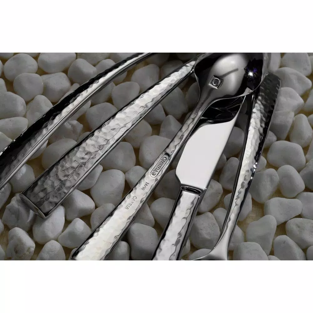 Oneida Cabria 18/10 Stainless Steel Dessert and Salad Forks, Set of 12