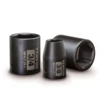 TEKTON 3/8 in. Drive 5/16-1 in. 6-Point Shallow Impact Socket Set, 12-Piece thumbnail 2