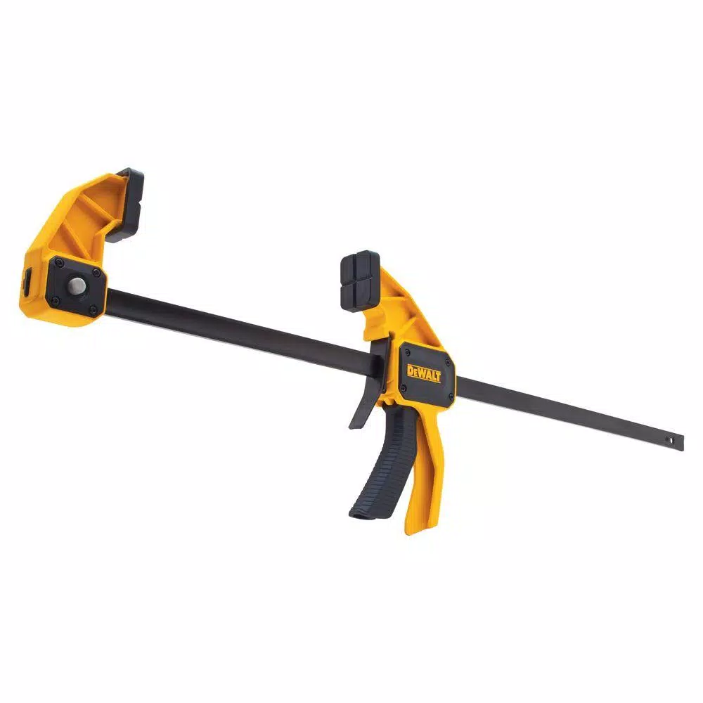 DEWALT 24 in. Trigger Clamp, 300 lb. Clamping Strength, 3.25 in. Throat Depth