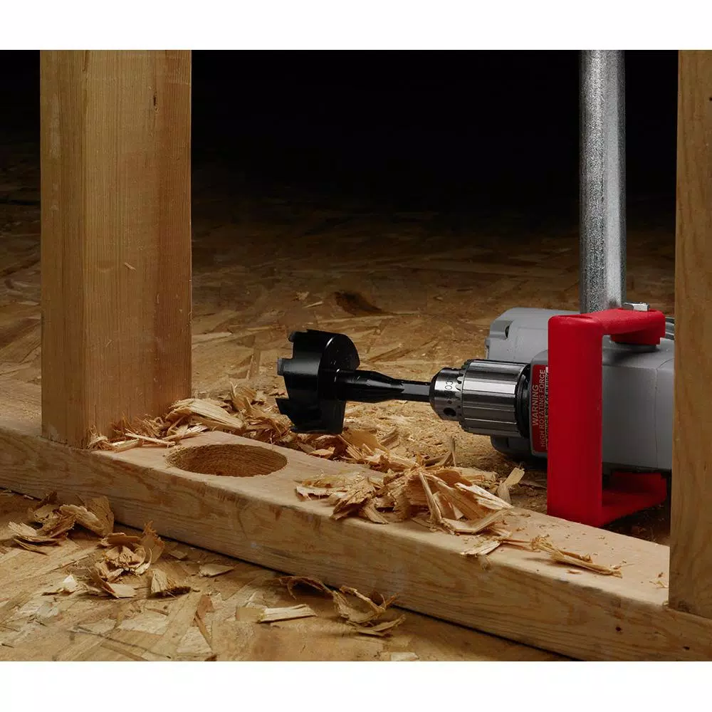 Milwaukee 1/2 in. Hole Hawg Corded Drill, 7.5 Amp, 900 RPM Reversing