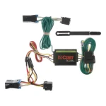 CURT Custom 4-Way Flat Trailer Wiring Harness for Chevrolet Express & GMC Savana 1500 2500 3500 thumbnail 1