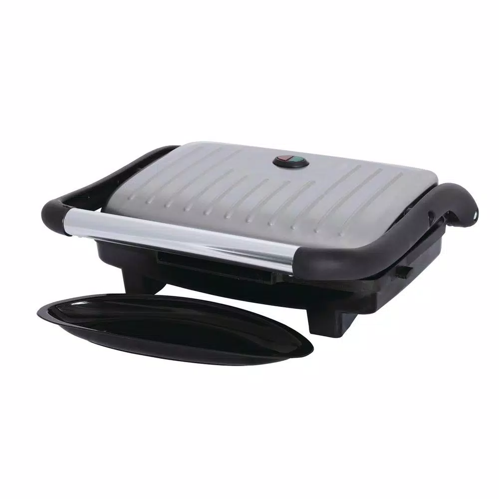 Brentwood Appliances 1,000-Watt Metallic Ceramic Panini Press & Sandwich Maker