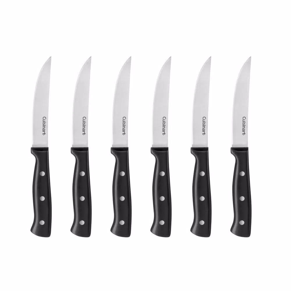 Cuisinart Classic 6-Piece Triple Rivet High-Carbon Stainless Steel Steak Knife Set