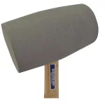 Vaughan RM18DB 18 oz. Non-Marring Rubber Dead Blow Mallet with Hickory Handle thumbnail 4