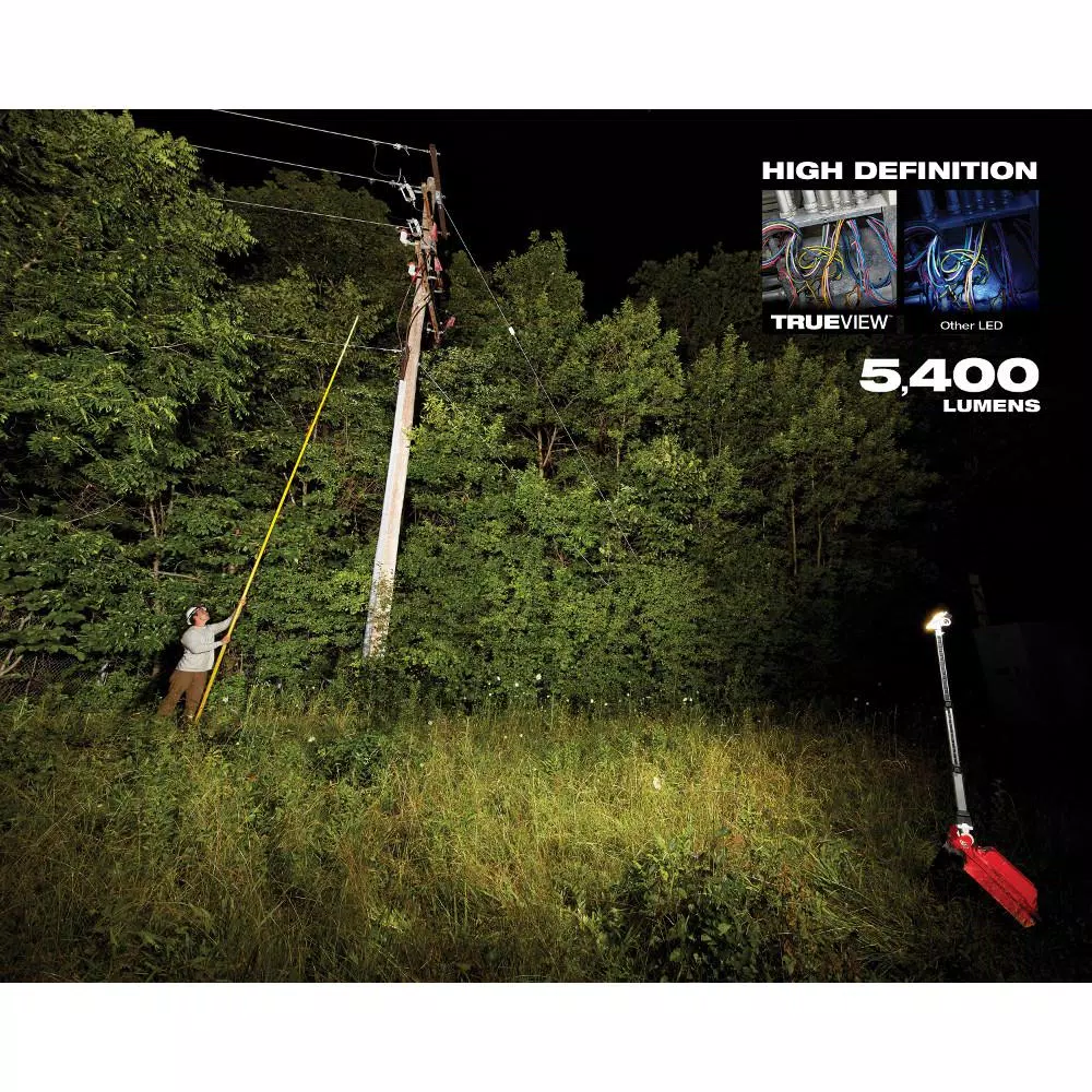 Milwaukee M18 ROCKET Dual Pack Tower Light w/ ONE-KEY (Tool-Only)