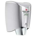 World Dryer Corporation World Dryer SMARTdri Plus High-Speed Electric Hand Dryer, Polished Stainless Steel thumbnail 2
