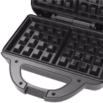 Brentwood Appliances Couture Purse Nonstick Dual Waffle Maker, Black thumbnail 6