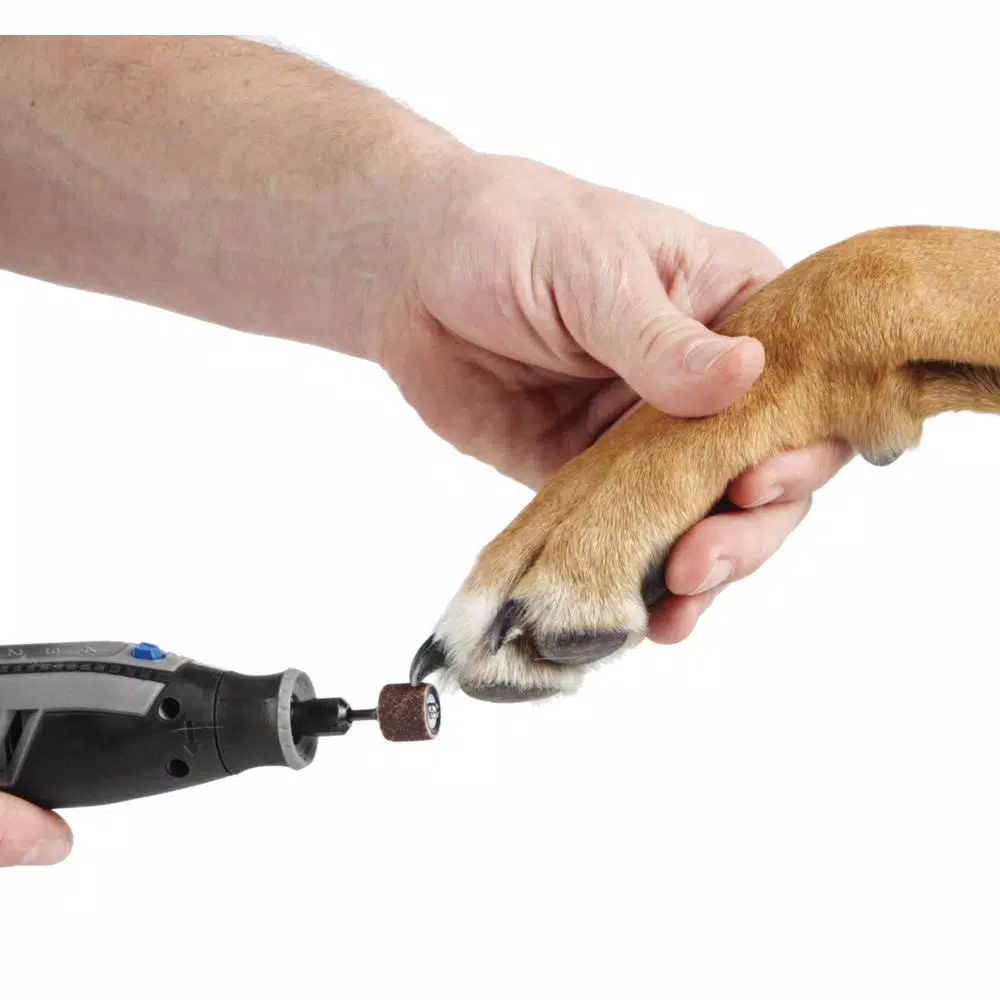 Dremel 3.6V Cordless Pet Grooming Kit with 9-Piece Accessory Set and Variable Speed Control