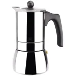 Magefesa Genova 6-Cup Stainless Steel Stovetop Espresso Coffee Maker thumbnail 1