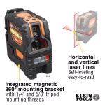 Klein Tools Self-Leveling Cross-Line Laser Level with Plumb Spot thumbnail 3
