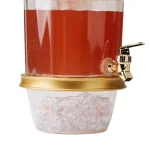 Mind Reader 2-Gallon 2-Tier Stackable Beverage Dispenser with Ice Compartment and Dual Spigots thumbnail 5