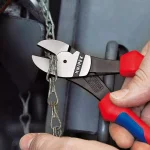 KNIPEX 5-1/2 in. High Leverage Diagonal Cutters with Comfort Grip thumbnail 4