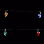 Home Accents Holiday Super Bright 50-Light C9 Multi-Color LED Christmas String Lights, Set of 6 thumbnail 1