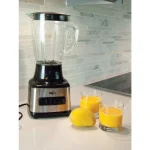 Total Chef 500-Watt 8-Speed Stand Blender with 50 oz. Glass Pitcher, Black thumbnail 5