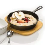 Lodge 8 in. Cast Iron Skillet with Pour Spout and Assist Handle, Black thumbnail 3