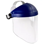 3M H8A Blue Ratchet Hard Hat with W96 Clear Propionate Faceshield (Case of 5) thumbnail 1