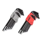 TEKTON 26-Piece Long Arm Hex Key Wrench Set, Inch and Metric thumbnail 1