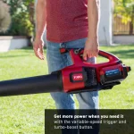 Toro 60V Max Flex-Force Brushless Cordless Handheld Leaf Blower, 605 CFM, 115 MPH - Tool Only thumbnail 12