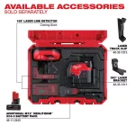 Milwaukee M12 Green Cross Line and Plumb Points Laser Level Kit with 3.0 Ah Battery thumbnail 11