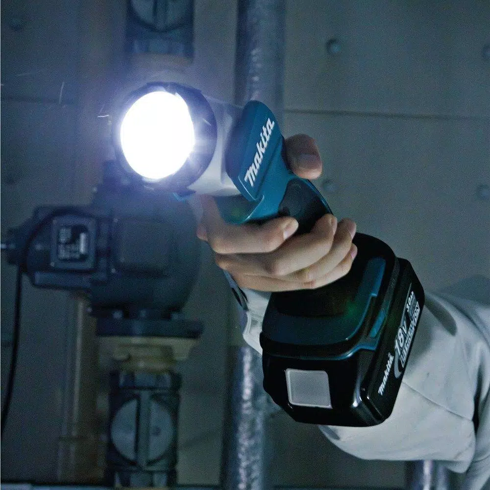 Makita 18V LXT Cordless LED Flashlight, Pivoting Head, 160 Lumens (Tool-Only)