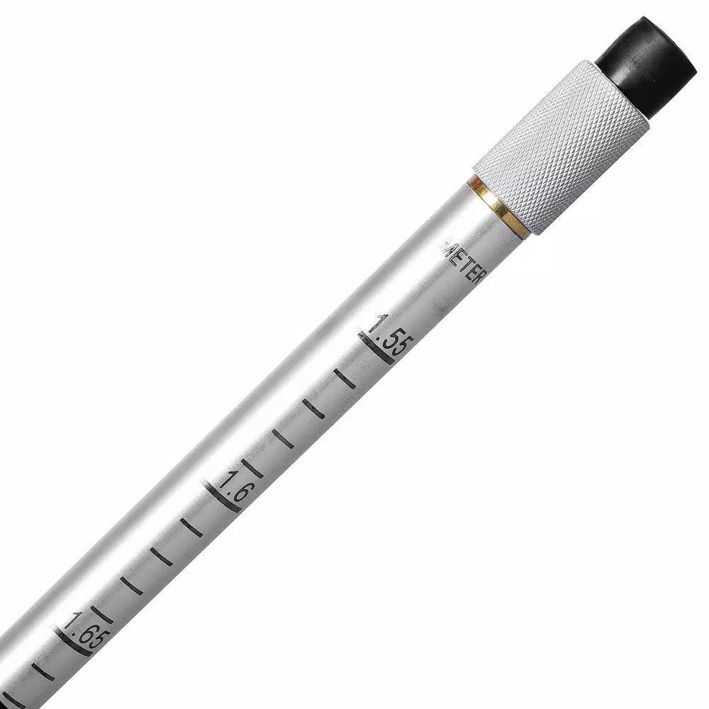 AdirPro 12 ft. Aluminum Prism Pole with Screw Collar Lock and Carrying Case