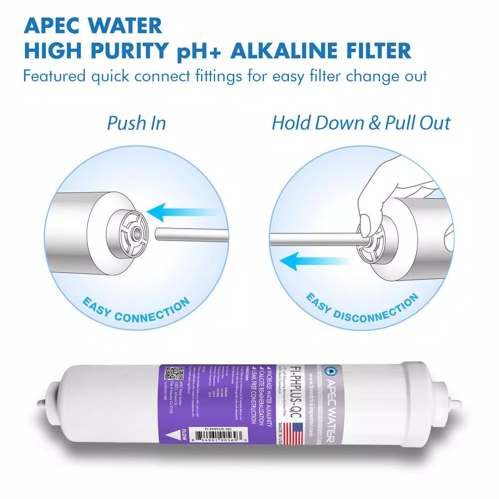 APEC Water Systems Ultimate 10 in. Super Capacity Replacement Filter Set for RO-PH90 pH+ Reverse Osmosis Systems
