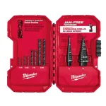 Milwaukee 10-Piece Black Oxide Step Drill Bit Set thumbnail 1
