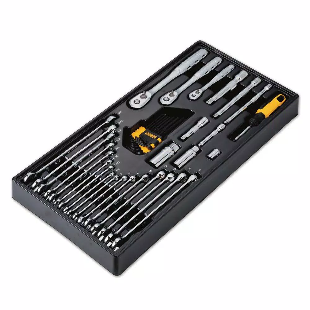 DEWALT 341-Piece Mechanics Tool Set with DirectTorque Technology and 72-Tooth Ratchets