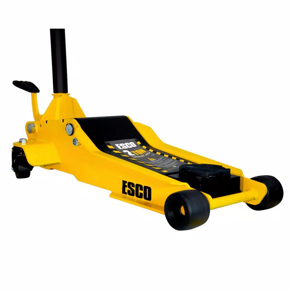ESCO Pro Series 2-Ton Low Profile Floor Jack, ASME Certified