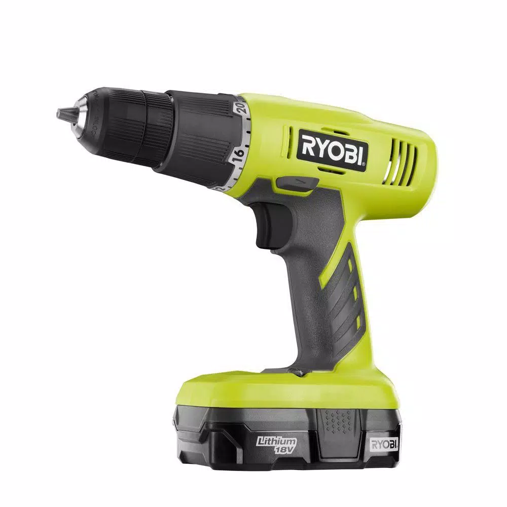 RYOBI 18V ONE+ Cordless 2-Tool Combo Kit with Drill/Driver and 18-Gauge Brad Nailer