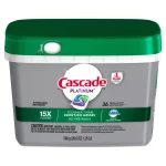 Cascade Platinum ActionPacs Dishwasher Detergent with Dawn, Fresh Scent (2 x 36-Count) thumbnail 4