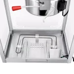 Unbranded Superior Popcorn Company 20 oz. Stainless Steel Tabletop Popcorn Maker Machine - Theater Style Popper Set thumbnail 7