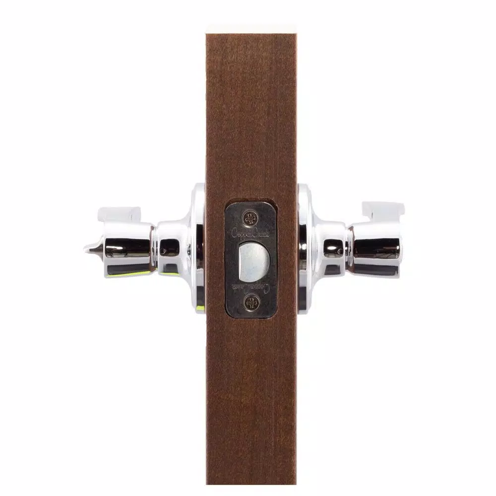 Copper Creek Scandinavian Kash Polished Stainless Steel Privacy Lever for Bedroom and Bathroom