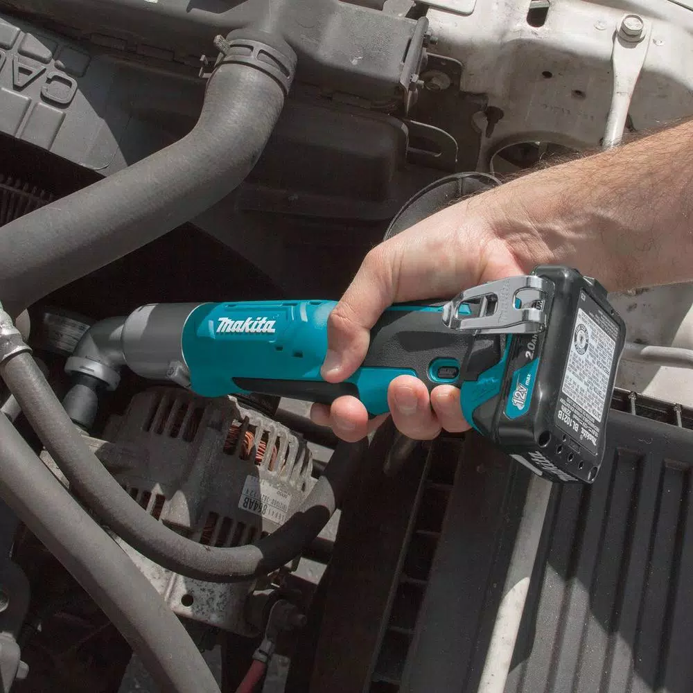 Makita 12V MAX CXT Cordless 3/8 in. Angle Impact Wrench Kit with 2.0Ah Battery and Charger