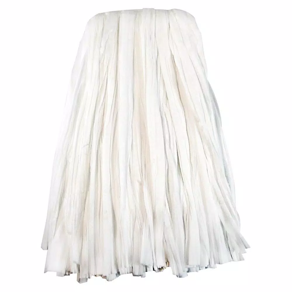 Boardwalk #24 White Rayon/Polyester Nonwoven Cut End Edge Mop, 12-Carton Bulk Pack