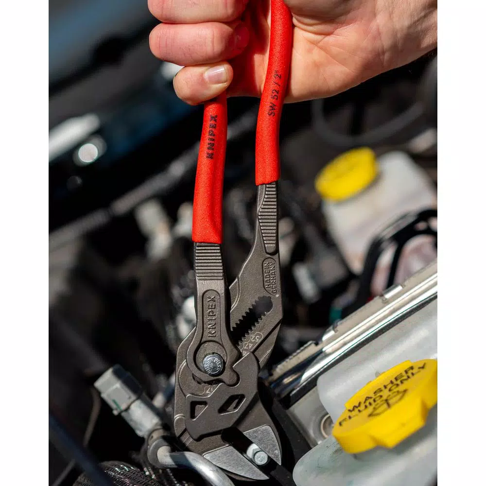 KNIPEX 10 in. Pliers Wrench with Black Finish