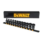 DEWALT 12-Piece 3/8 in. Drive SAE Impact Universal Socket Set with DirectTorque Technology thumbnail 2