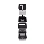 KALORIK 2-in-1 Air Fryer and Deep Fryer, 3.5 Qt., Black thumbnail 5