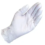 Quickie White Nitrile Disposable Cleaning Gloves, Latex-Free, 10-Pack thumbnail 1