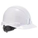 Ergodyne Skullerz 8970 Class E White Cap Style Hard Hat with Ratchet Suspension thumbnail 1