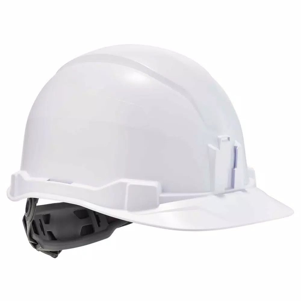 Ergodyne Skullerz 8970 Class E White Cap Style Hard Hat with Ratchet Suspension