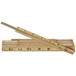 Klein Tools 6 ft. Wood Folding Ruler with Extension thumbnail 1