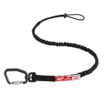 Milwaukee 15 lb. Locking Tool Lanyard, Black thumbnail 1