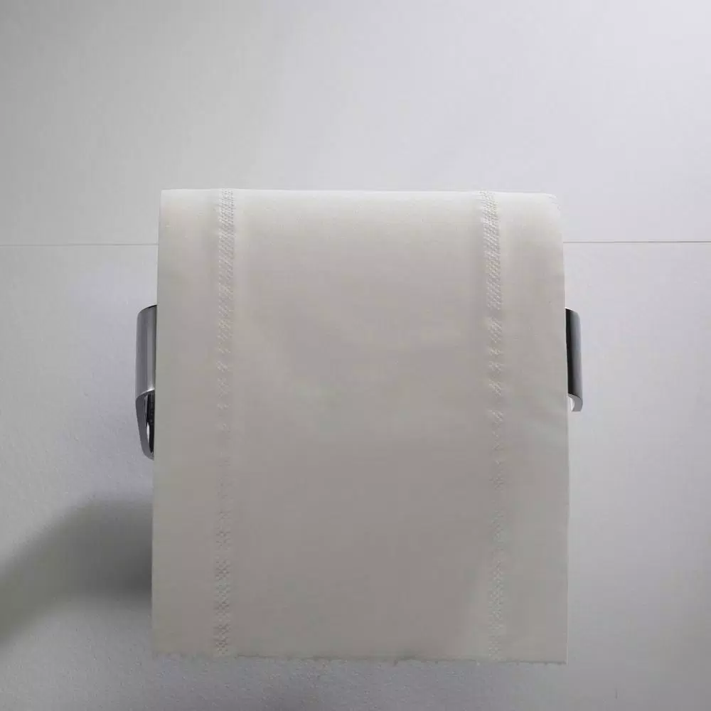 KRAUS Stelios Chrome Toilet Paper Holder, Solid Brass Wall Mount