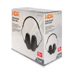 HDX Black Passive Hearing Protection Ear Muffs, 23 dB NRR, Lightweight Over-the-Head Design thumbnail 4