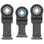 Bosch Starlock 3-Piece Oscillating Multi-Tool Accessory Blade Set thumbnail 1