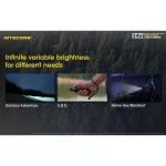 NITECORE EC22 1000 Lumens LED Flashlight with Infinite Variable Brightness and USB Rechargeable Battery thumbnail 4