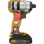 DEWALT 20V MAX Lithium-Ion Cordless Drill Driver and Impact Driver Combo Kit with (2) 1.5Ah Batteries, Charger, and Case thumbnail 3